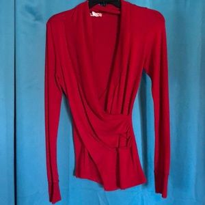 One Clothing red sweater